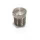SS Plug NPT Adapter Hex Male End Commercial Stainless Steel 316